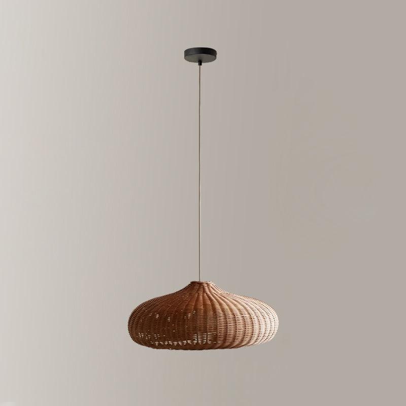 Solvice Vintage Rattan Pendelleuchte-Letslighting