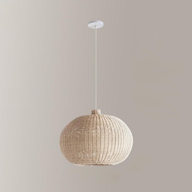 Solvice Vintage Rattan Pendelleuchte-Letslighting