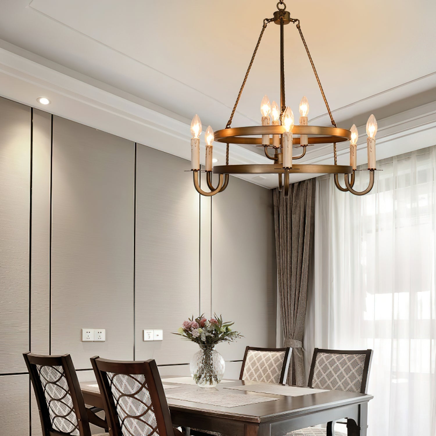 Vintara Kerzenleuchter aus Messing-Letslighting