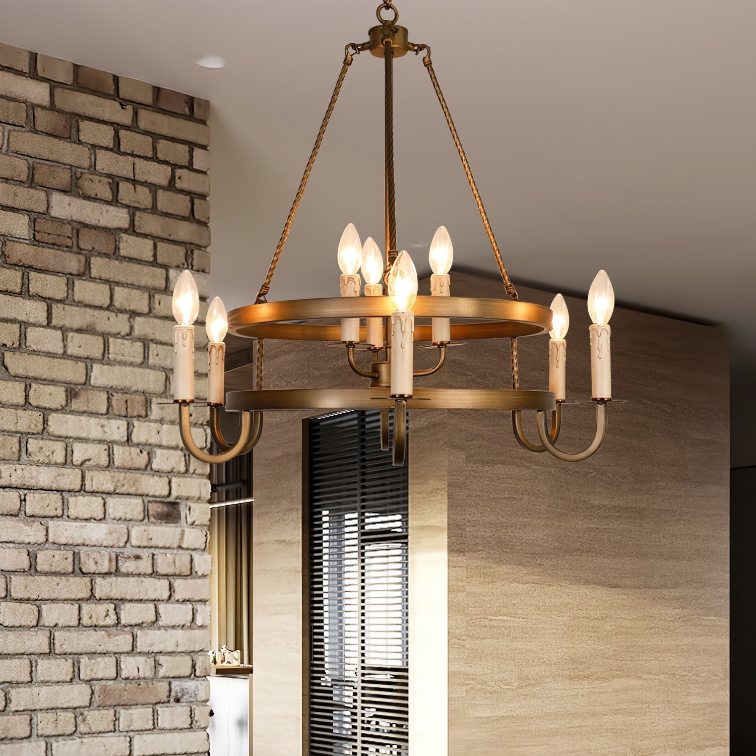 Vintara Kerzenleuchter aus Messing-Letslighting