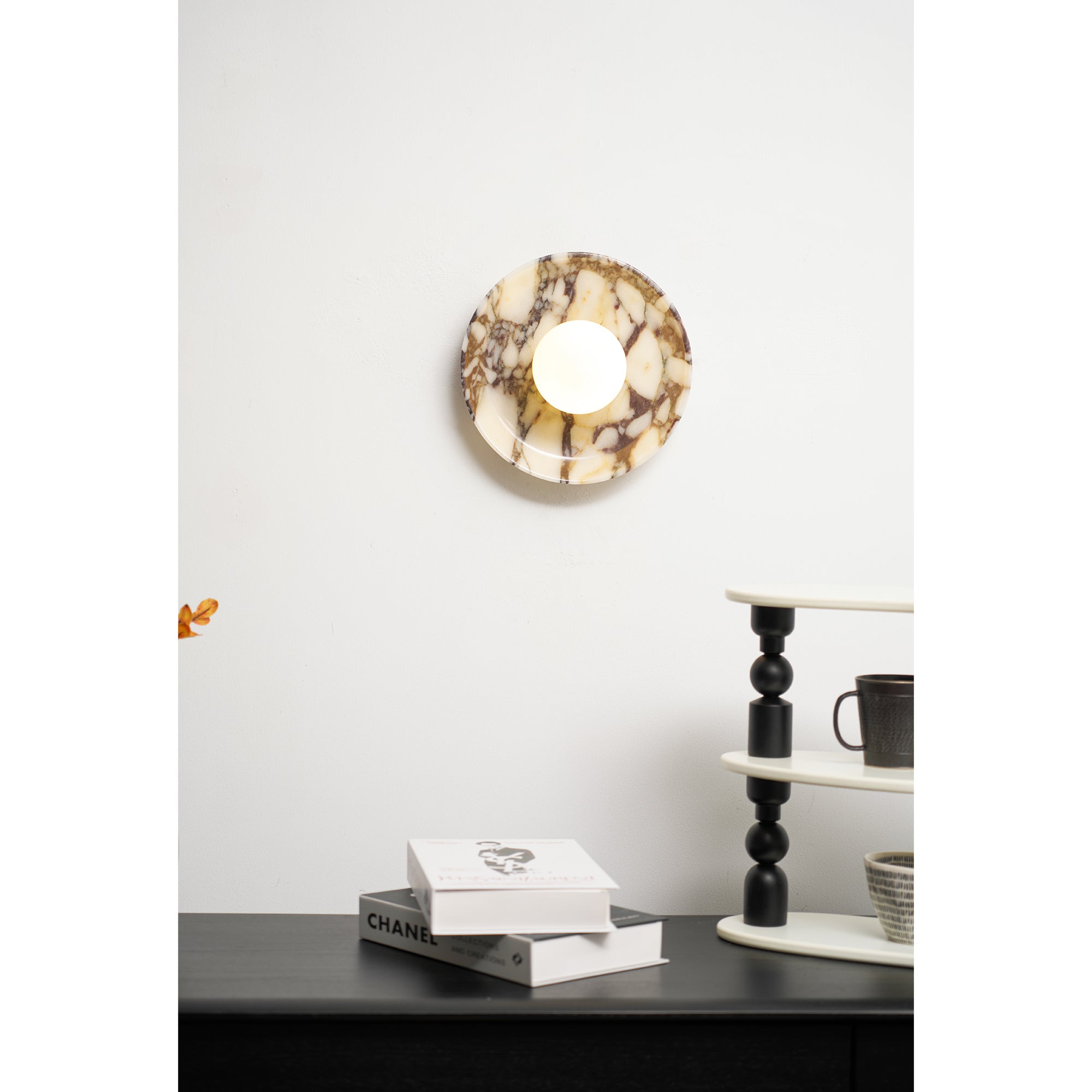 Cacariel Modern Minimalist Marble Glass Wall Lamp - Letslighting