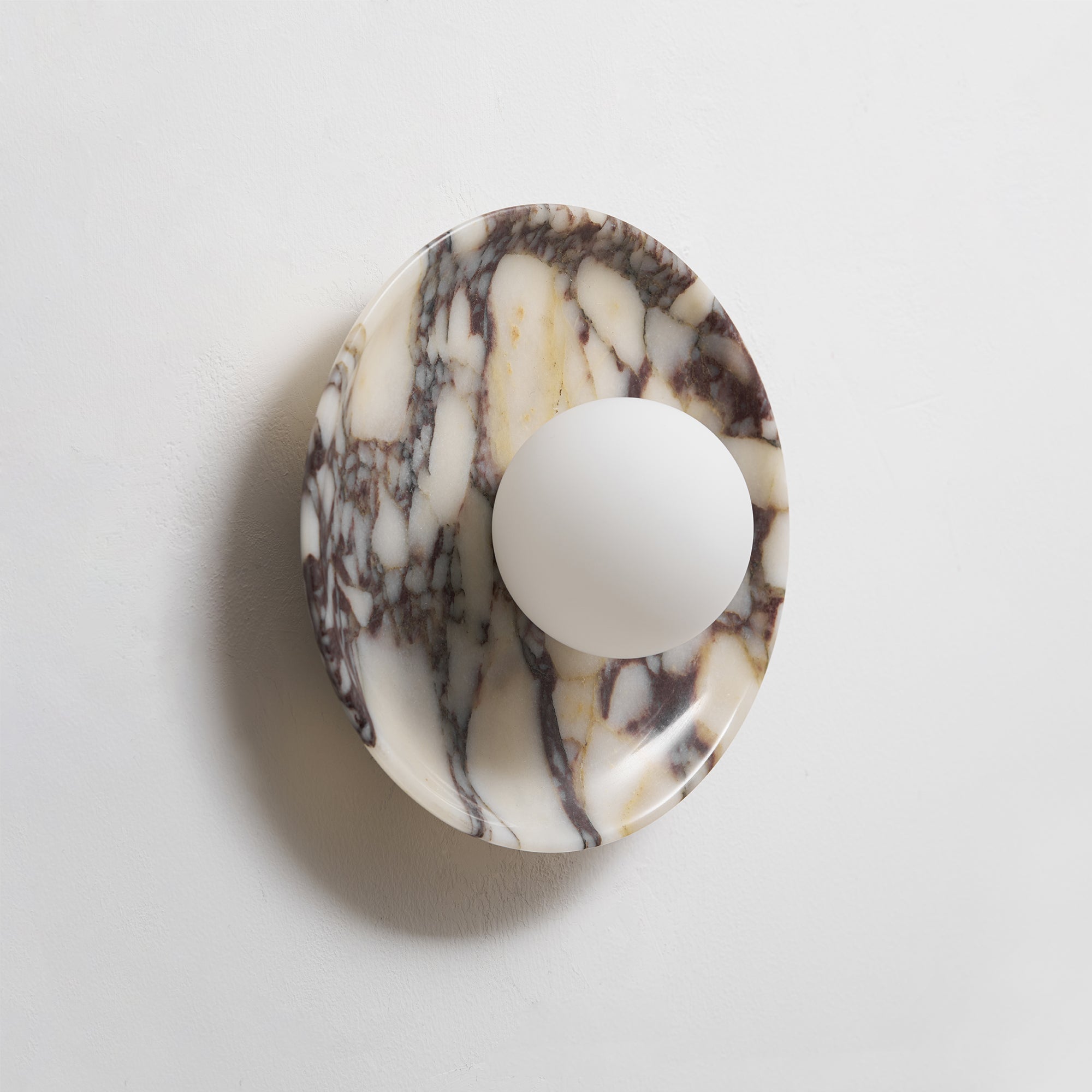 Cacariel Modern Minimalist Marble Glass Wall Lamp - Letslighting