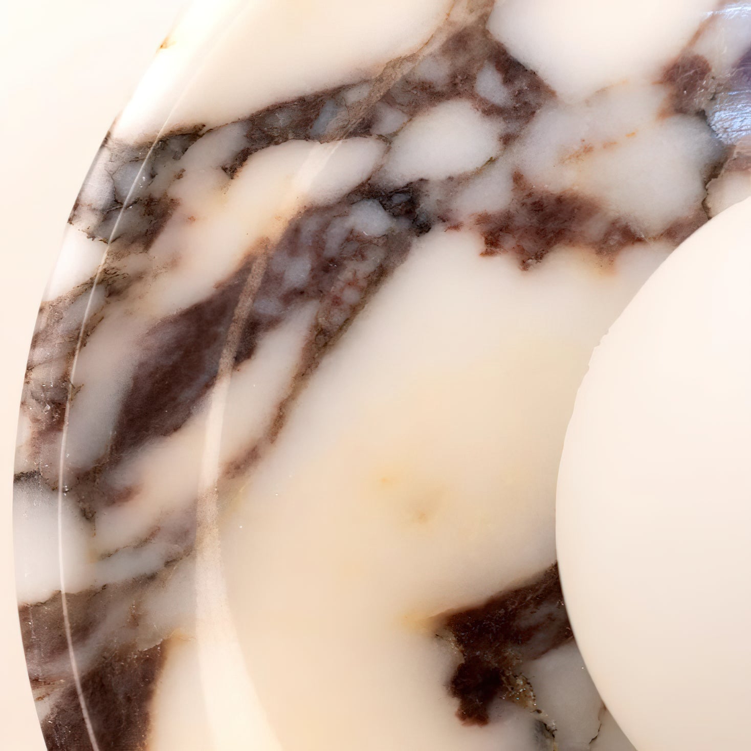 Cacariel Modern Minimalist Marble Glass Wall Lamp - Letslighting