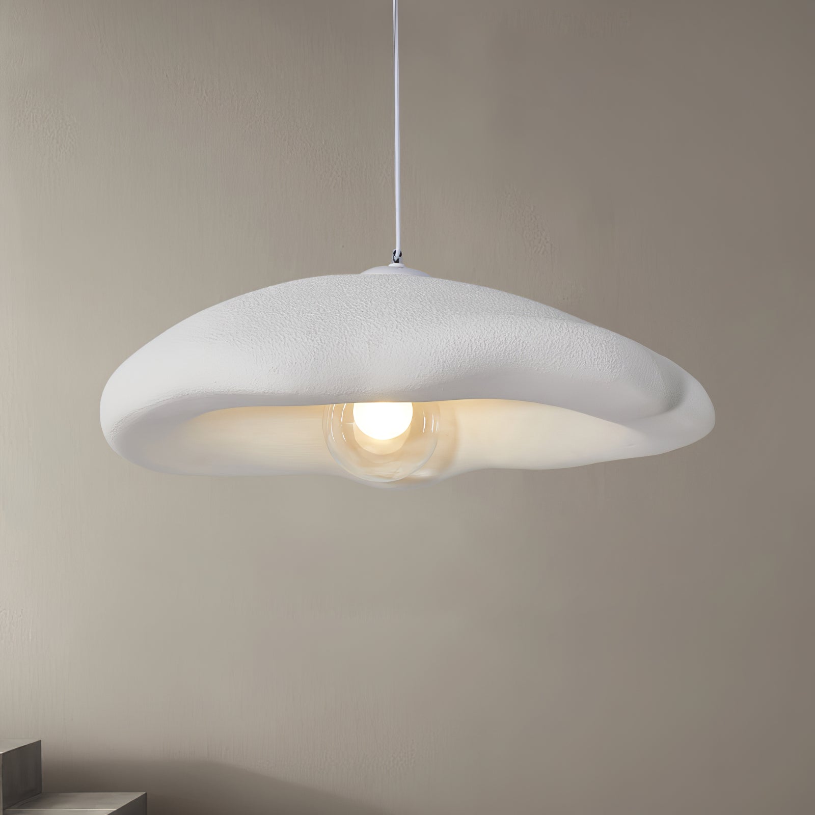 Nylire Moderne minimalistische Kunst-Pendelleuchte aus Kunststoff-Letslighting