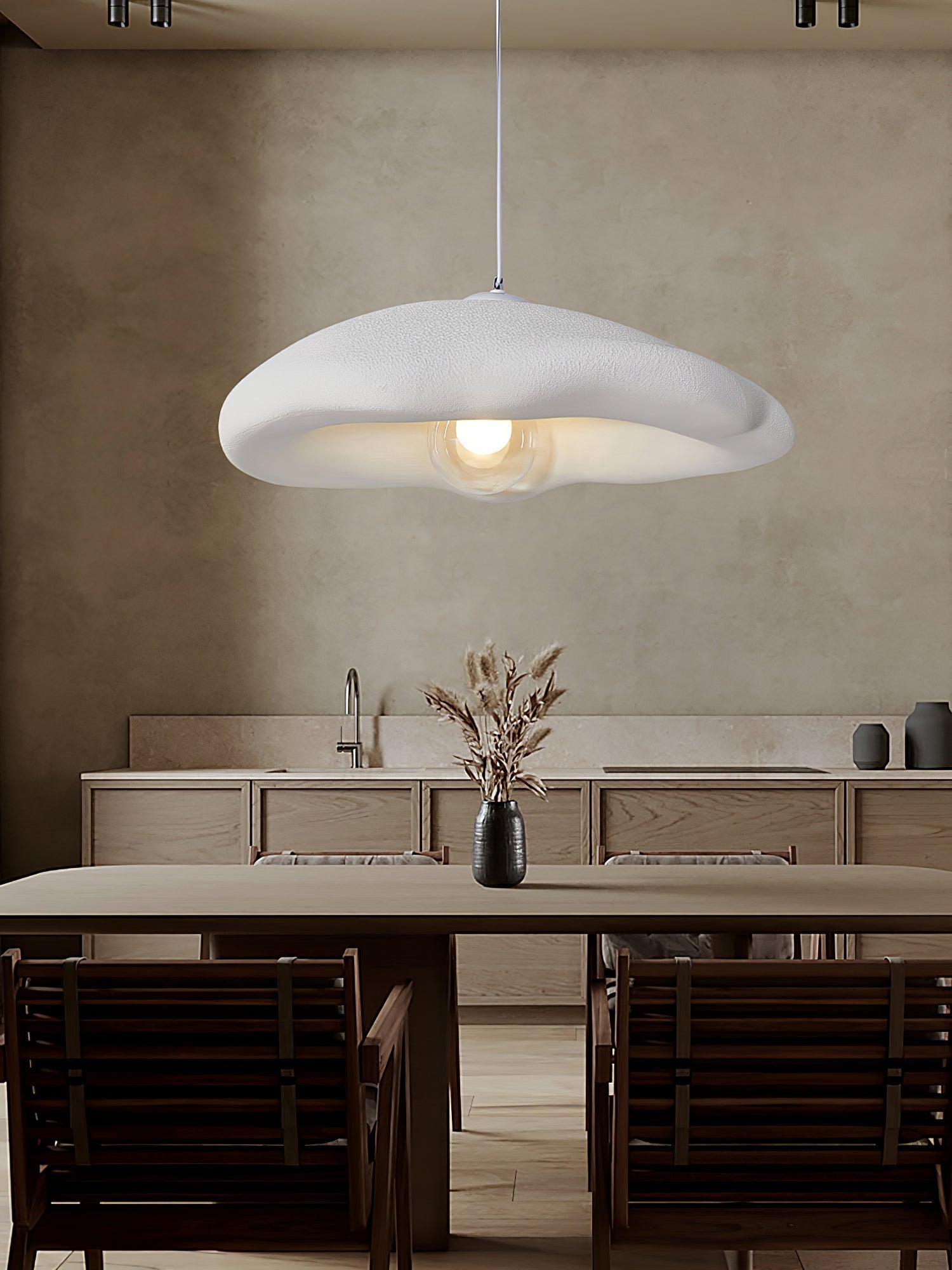 Nylire Moderne minimalistische Kunst-Pendelleuchte aus Kunststoff-Letslighting