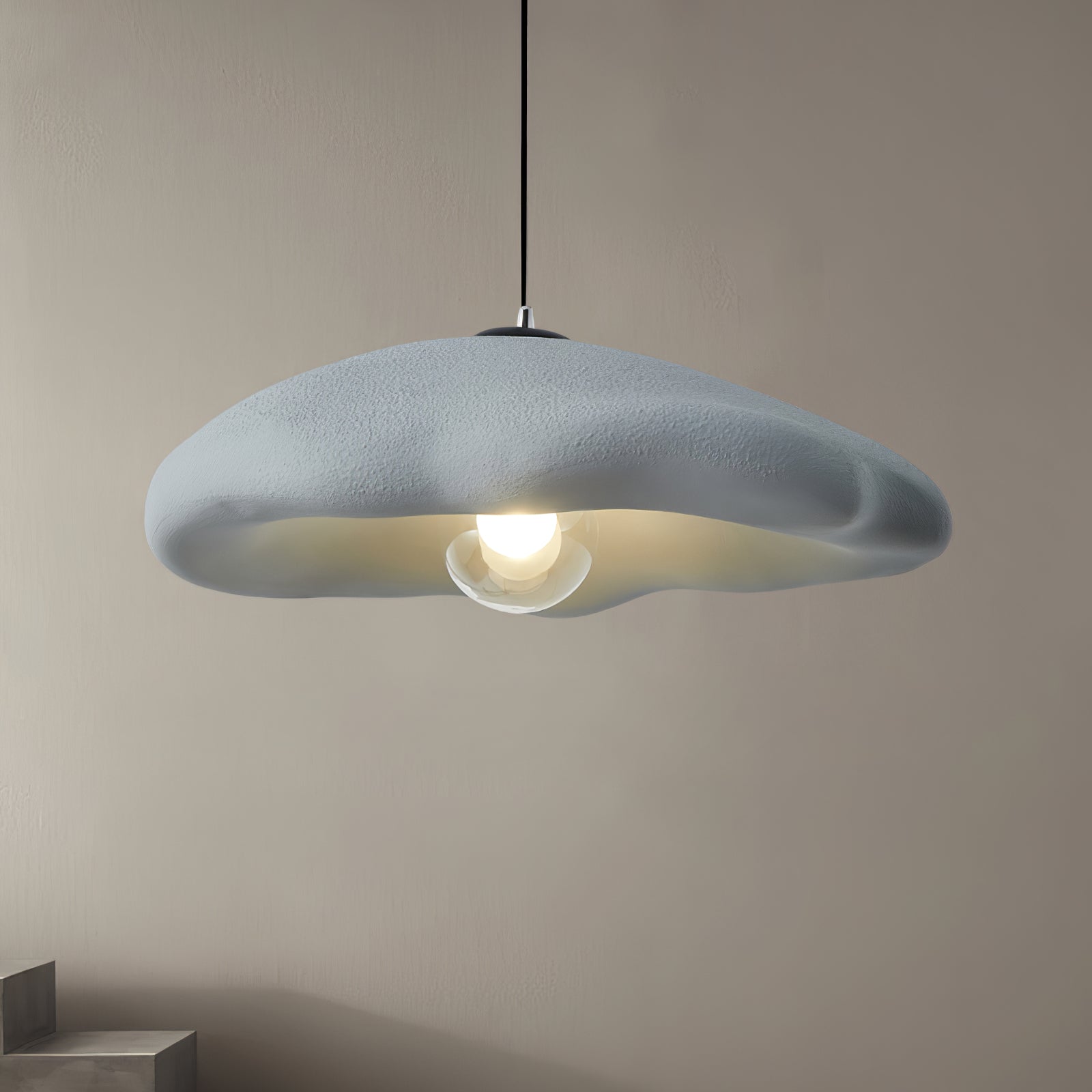 Nylire Moderne minimalistische Kunst-Pendelleuchte aus Kunststoff-Letslighting