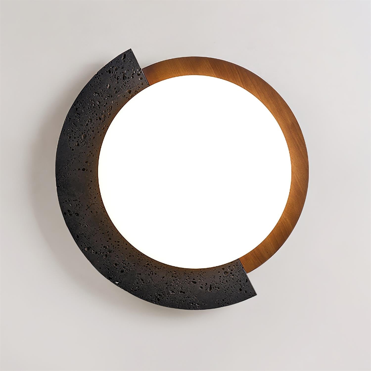 Ritta Travertin Oval LED Deckenleuchte-Letslighting