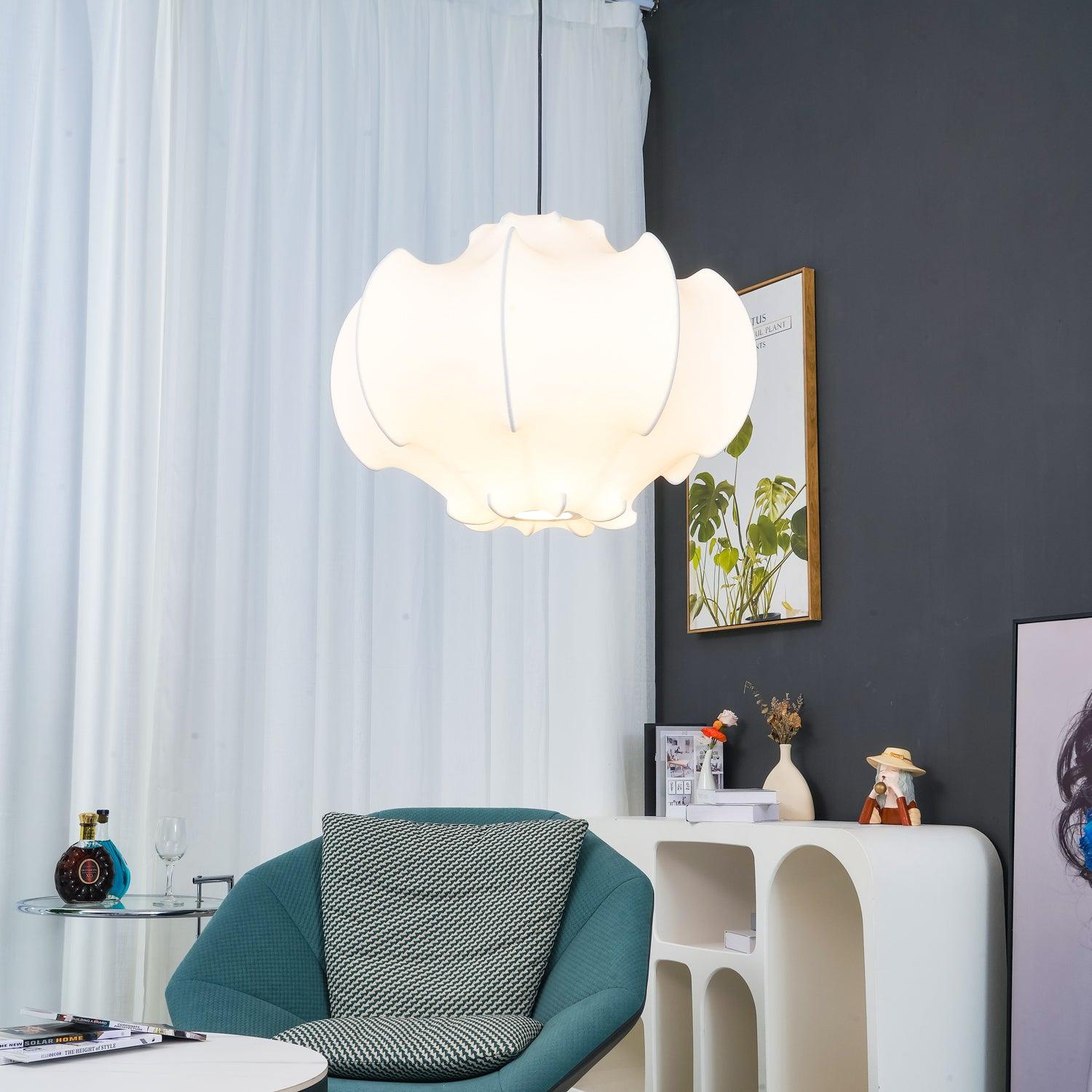 Lotus Minimalistisch Seide Pendelleuchte Lampe-Letslighting