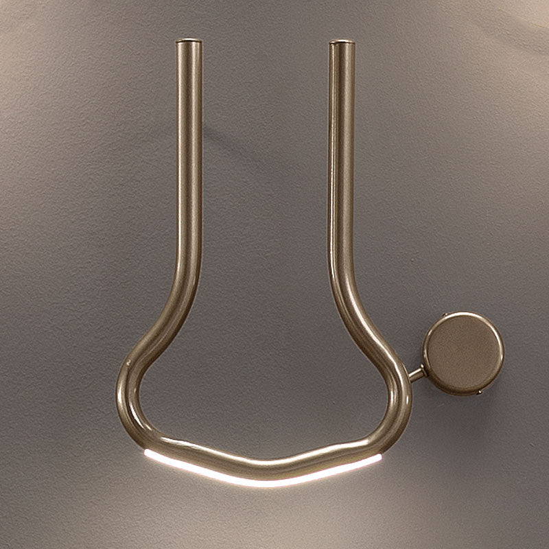 Oldore Wandleuchte aus Messing und Glas-Letslighting