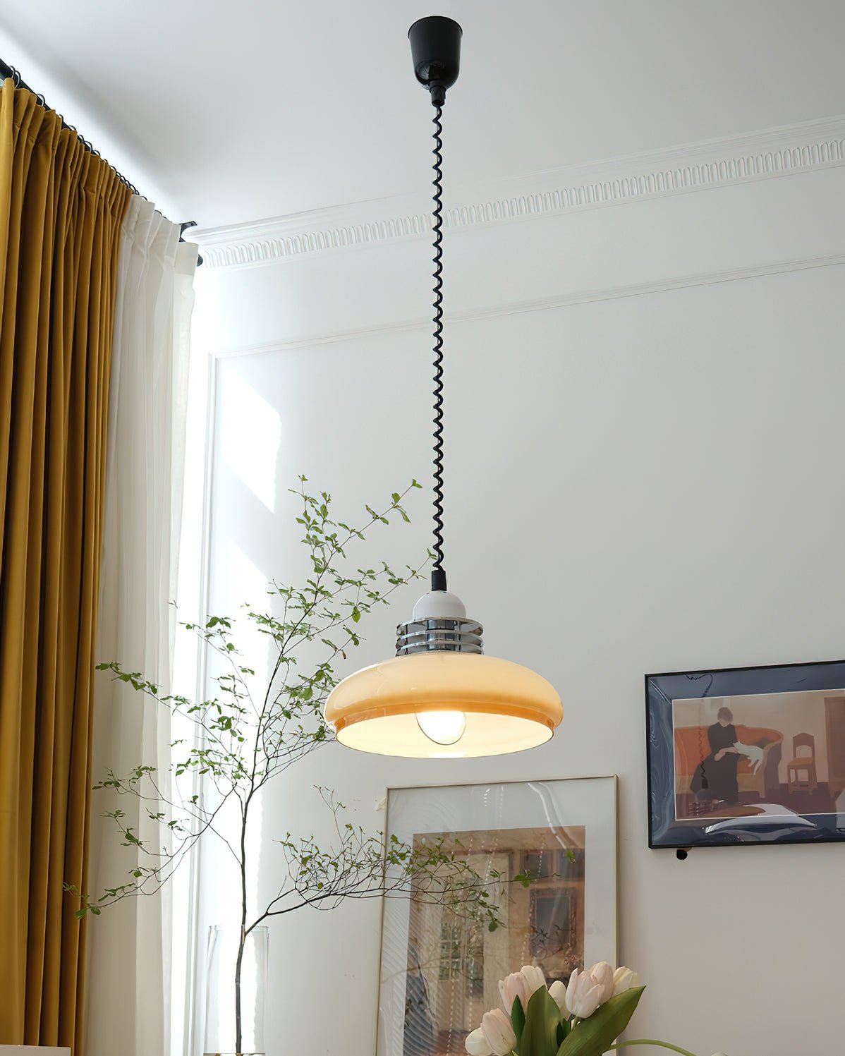Ulaearae Nordische Kunst-Klassik-Glas-Anhängerlampe-Letslighting