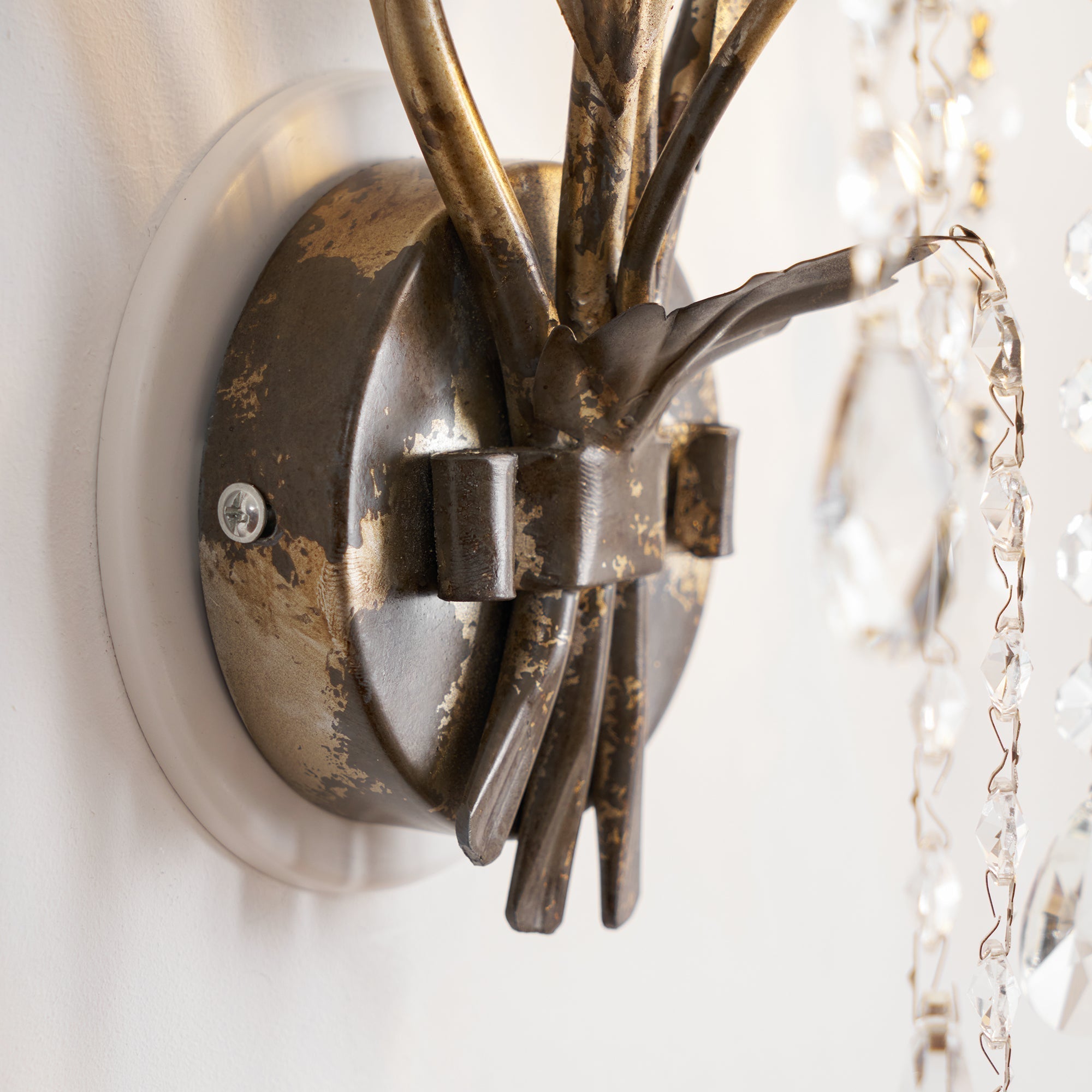 Otalara Kristall Vintage Wandleuchte-Letslighting