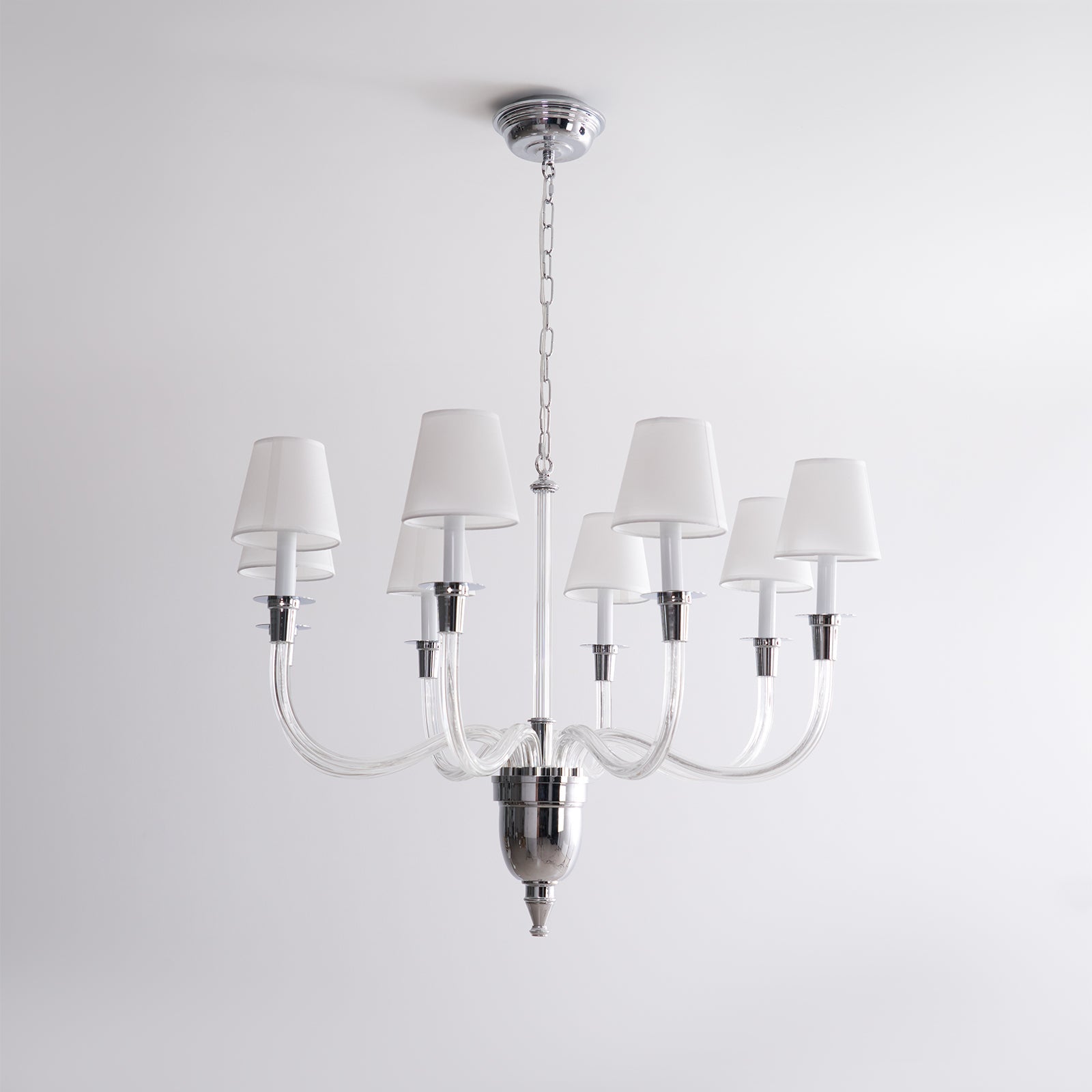 Syvinor Postmoderner Luxus-Kristall-Stoff-Kronleuchter-Letslighting