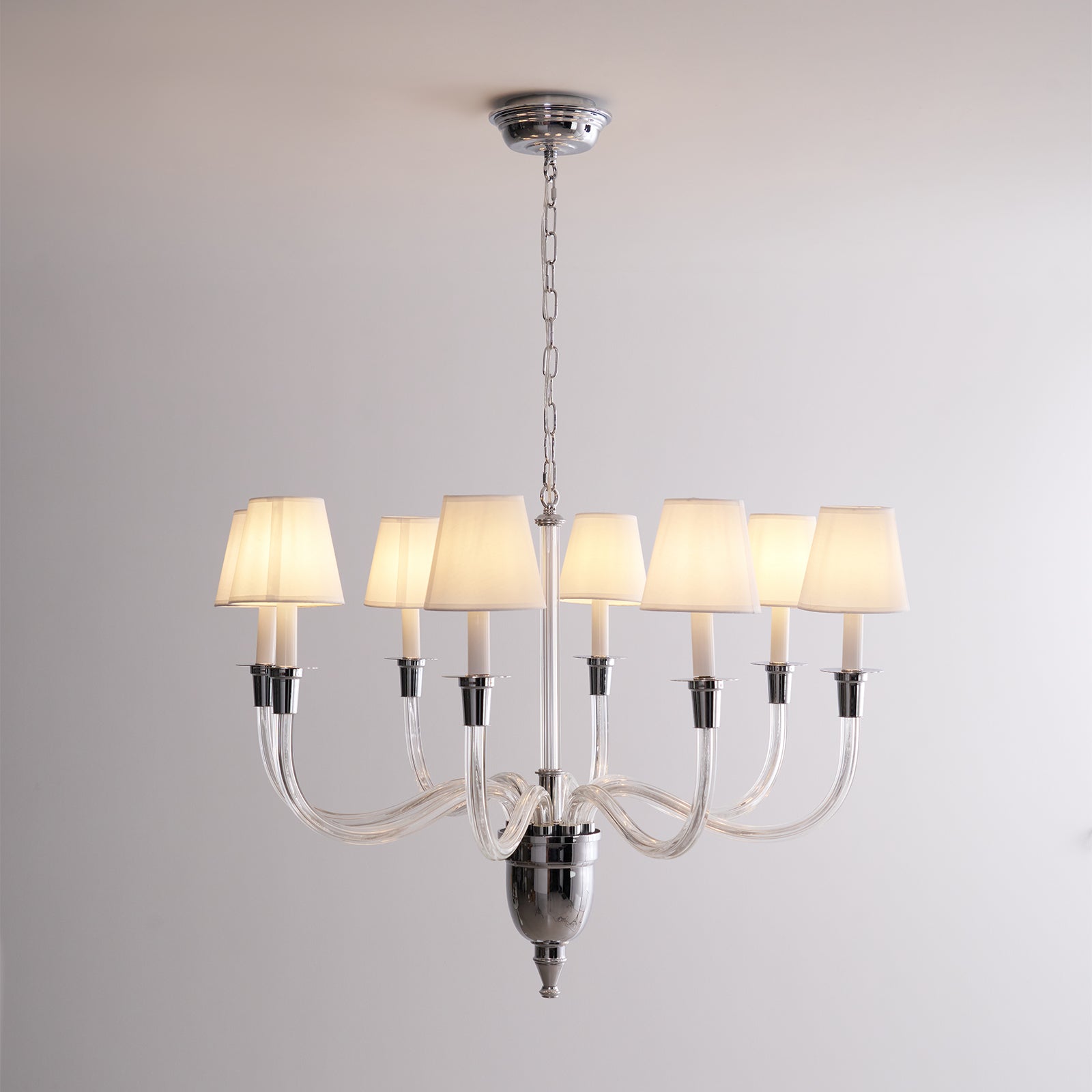 Syvinor Postmoderner Luxus-Kristall-Stoff-Kronleuchter-Letslighting
