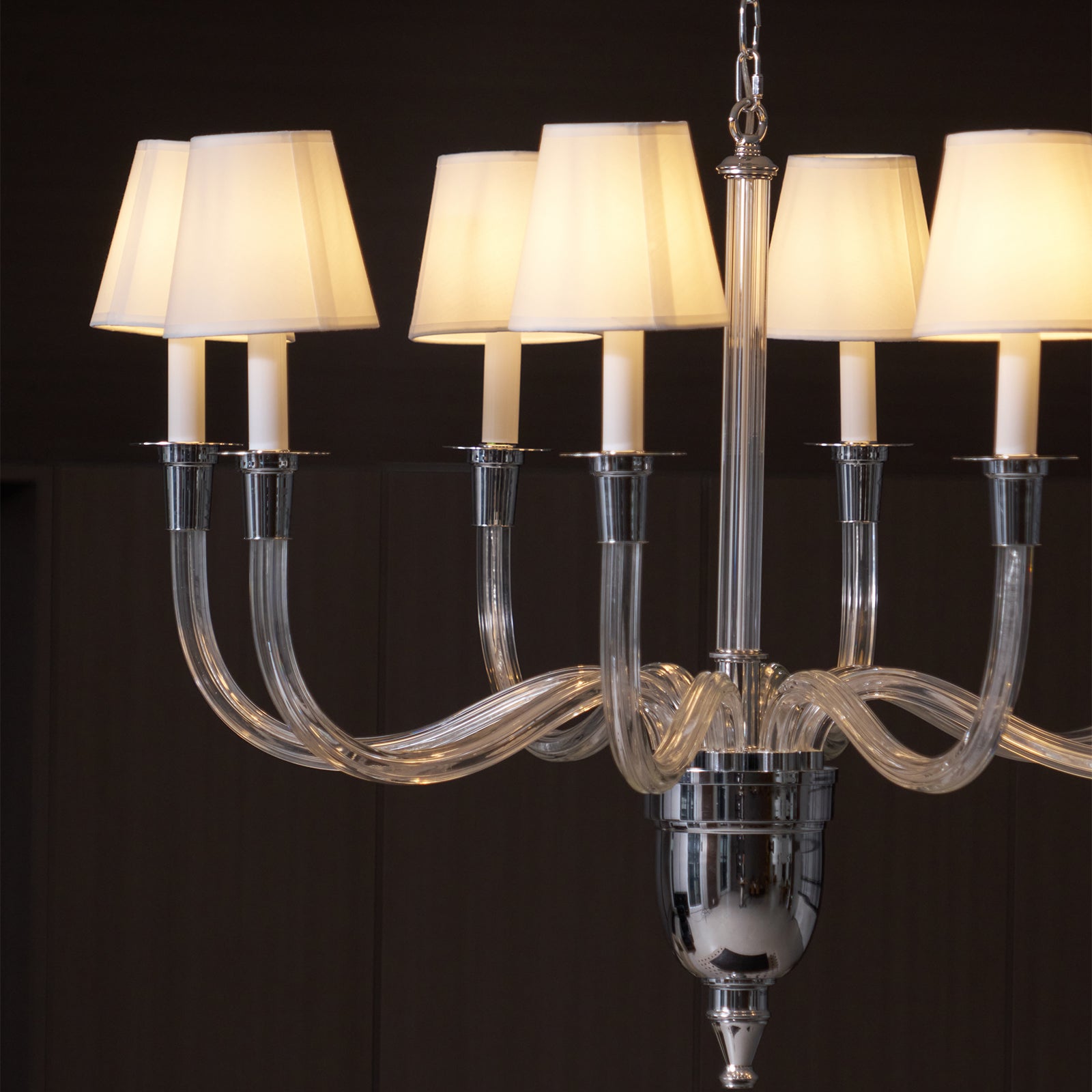 Syvinor Postmoderner Luxus-Kristall-Stoff-Kronleuchter-Letslighting