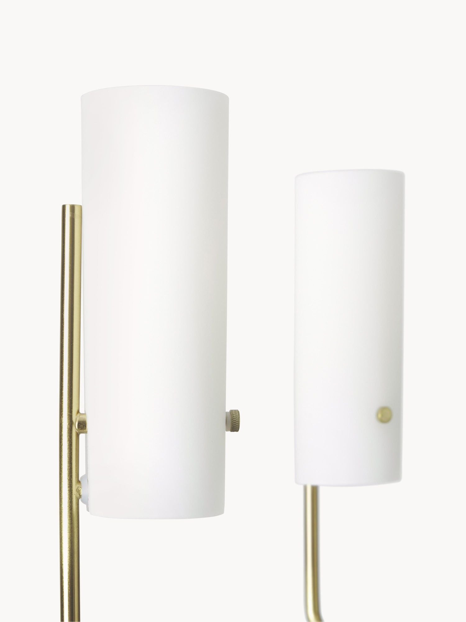 Ivraeus Industrieller Vintage Kronleuchter aus Messing und Glas-Letslighting
