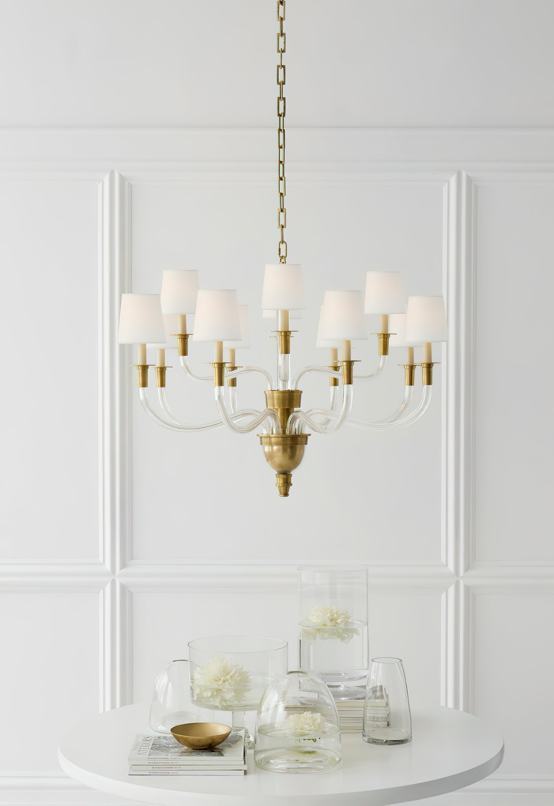 Syvinor Postmoderner Luxus-Kristall-Stoff-Kronleuchter-Letslighting