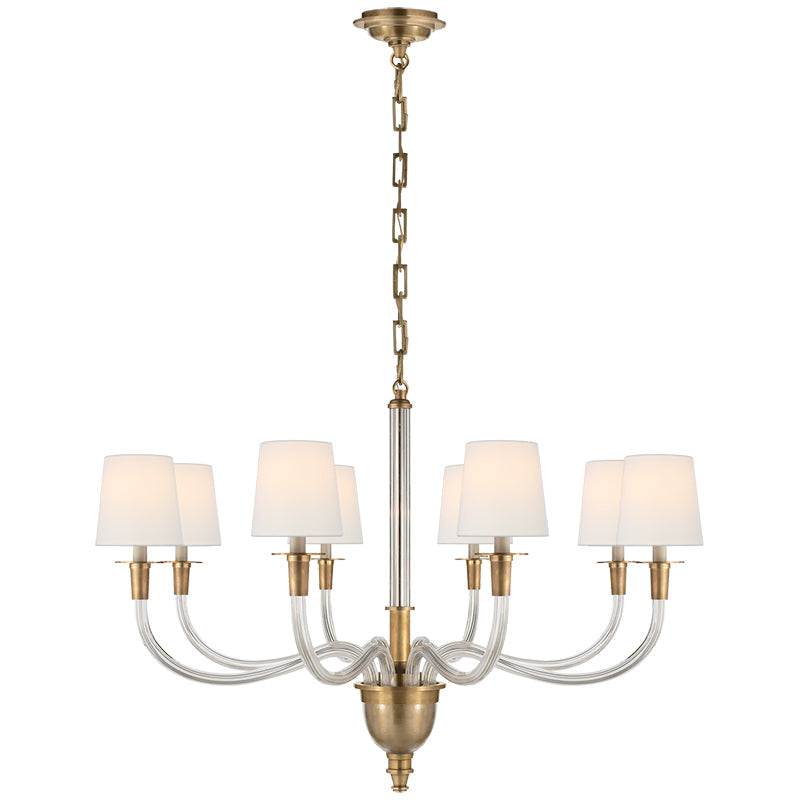 Syvinor Postmoderner Luxus-Kristall-Stoff-Kronleuchter-Letslighting