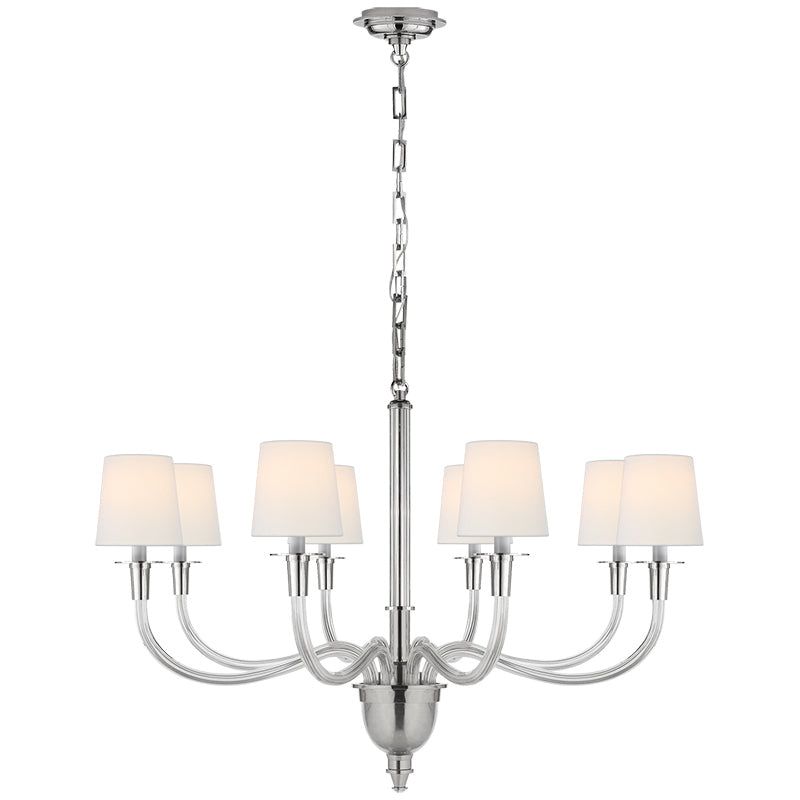 Syvinor Postmoderner Luxus-Kristall-Stoff-Kronleuchter-Letslighting
