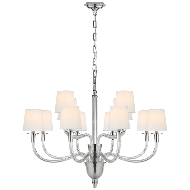 Syvinor Postmoderner Luxus-Kristall-Stoff-Kronleuchter-Letslighting