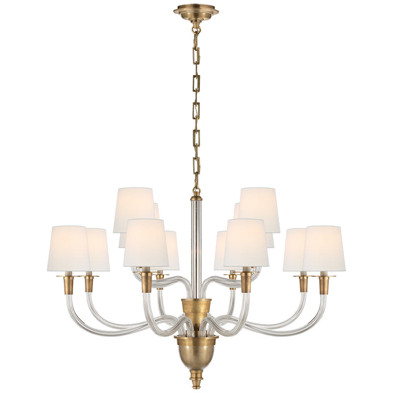 Syvinor Postmoderner Luxus-Kristall-Stoff-Kronleuchter-Letslighting