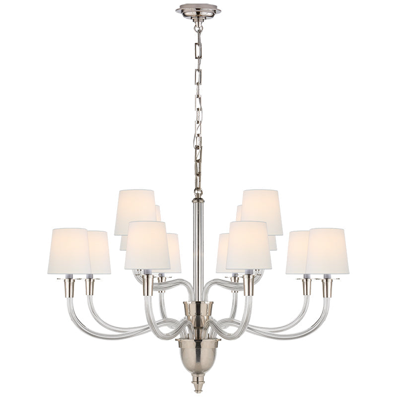 Syvinor Postmoderner Luxus-Kristall-Stoff-Kronleuchter-Letslighting