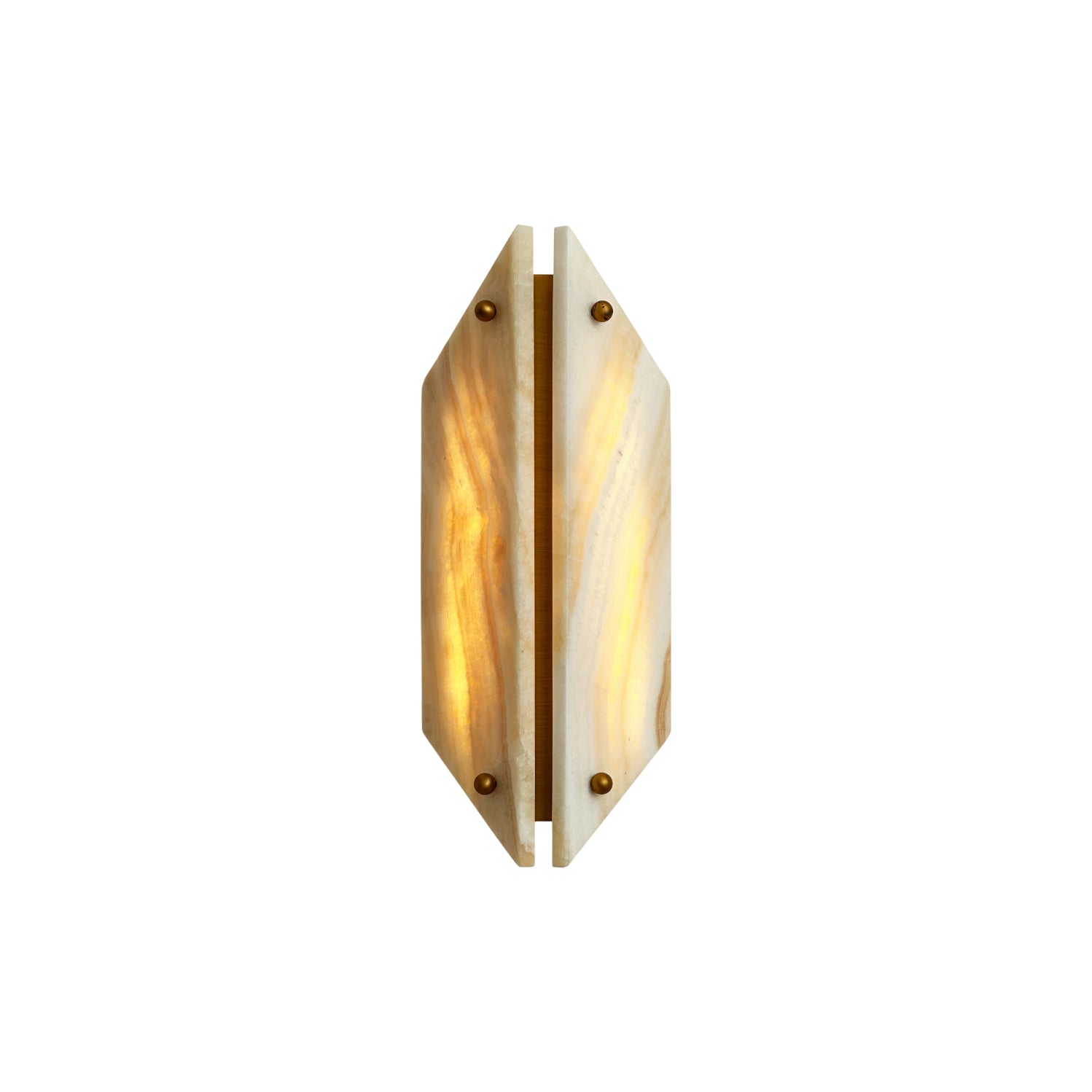 Elaeira Stein Alabaster Wandleuchte-Letslighting