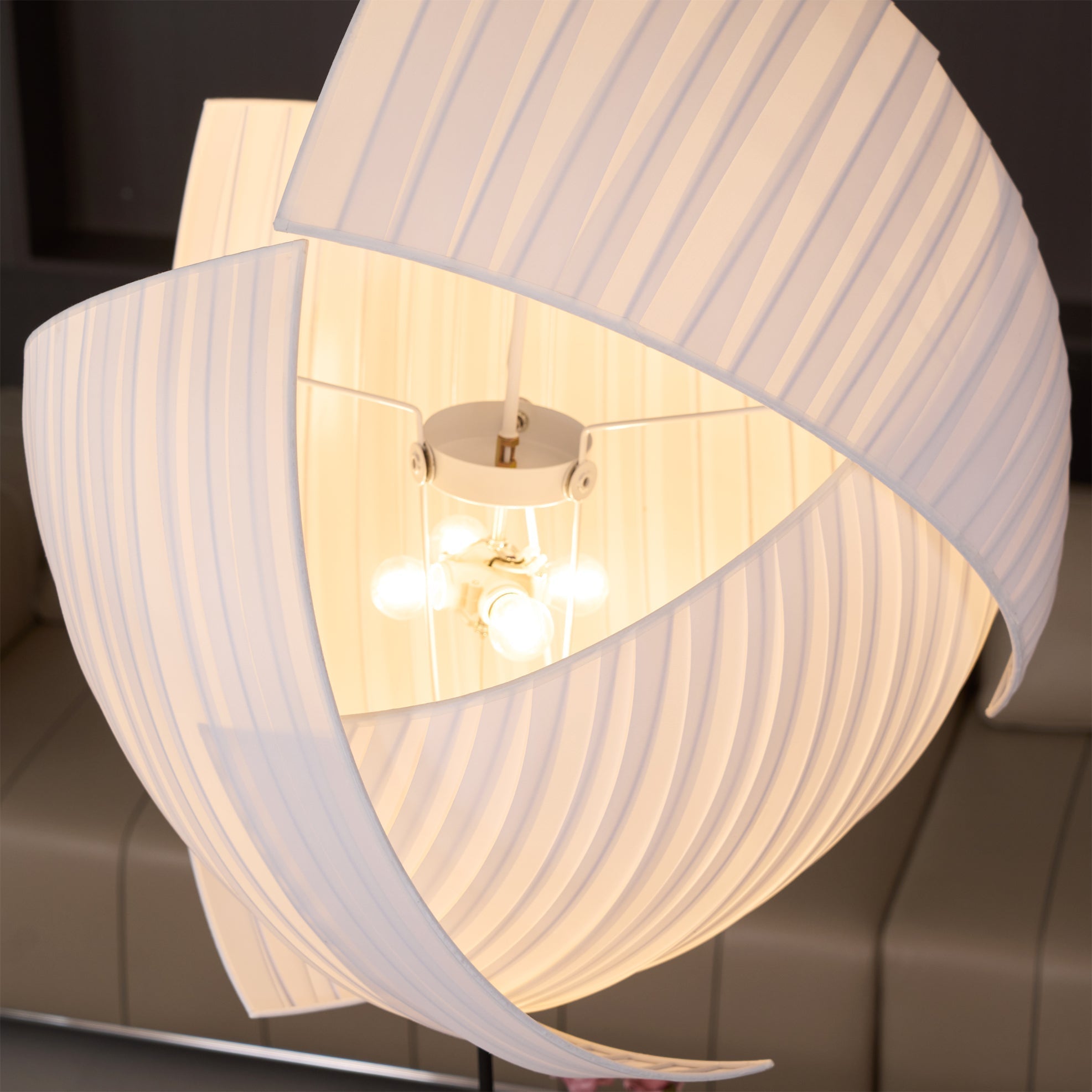 Osilora Eleganz Stoff Pendelleuchte-Letslighting
