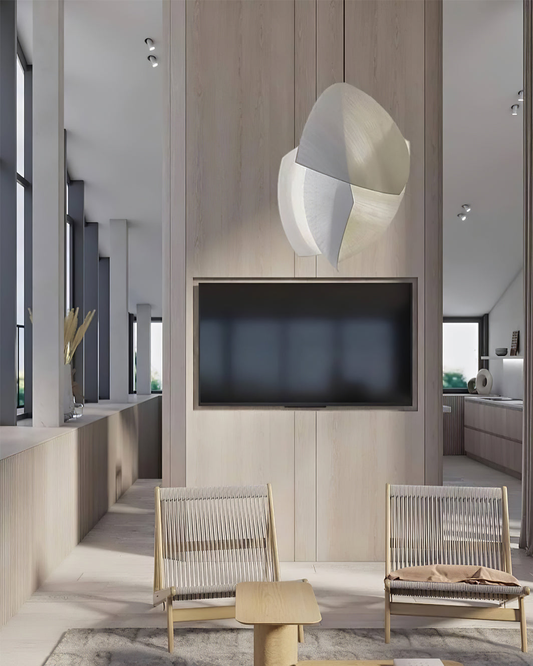 Osilora Eleganz Stoff Pendelleuchte-Letslighting