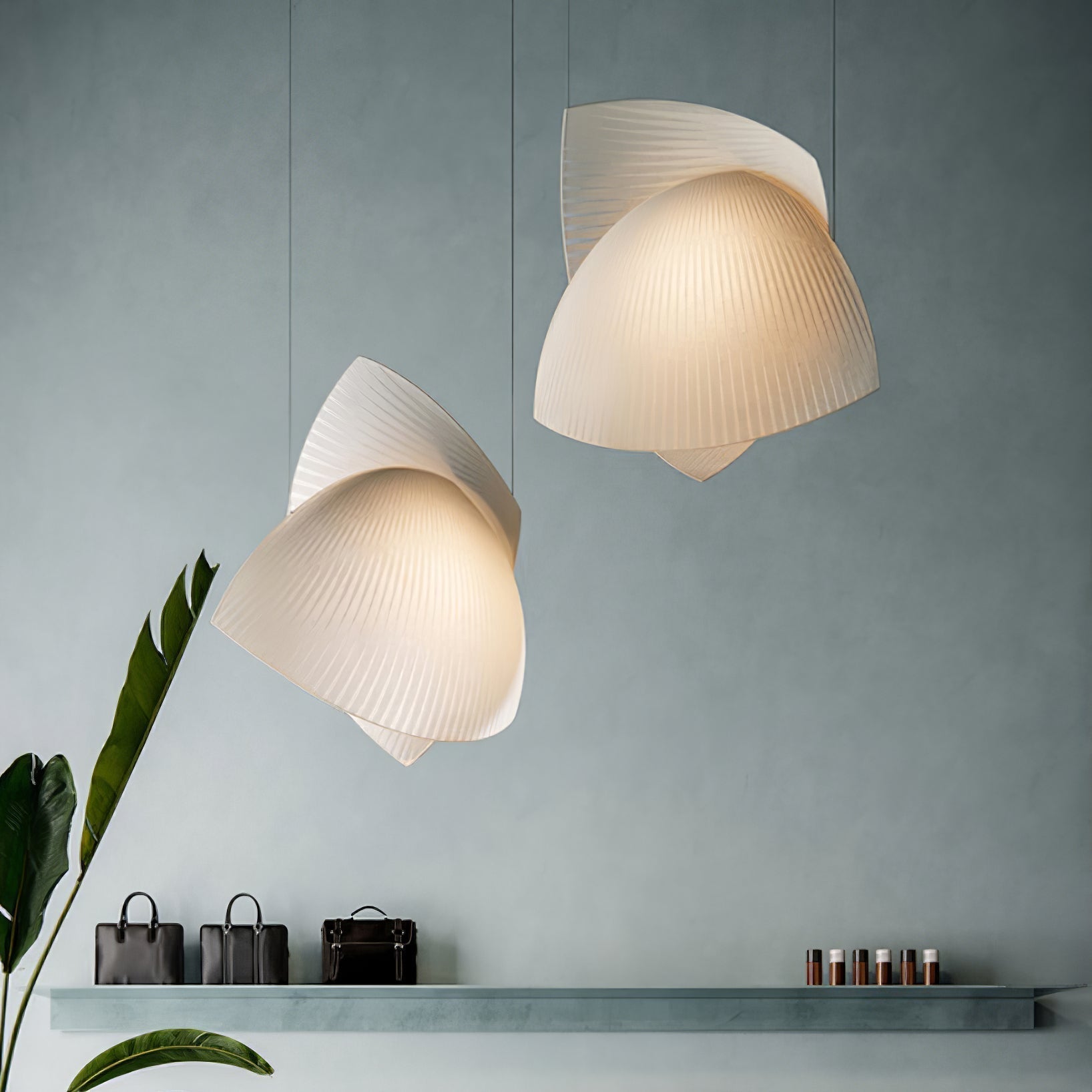 Osilora Eleganz Stoff Pendelleuchte-Letslighting