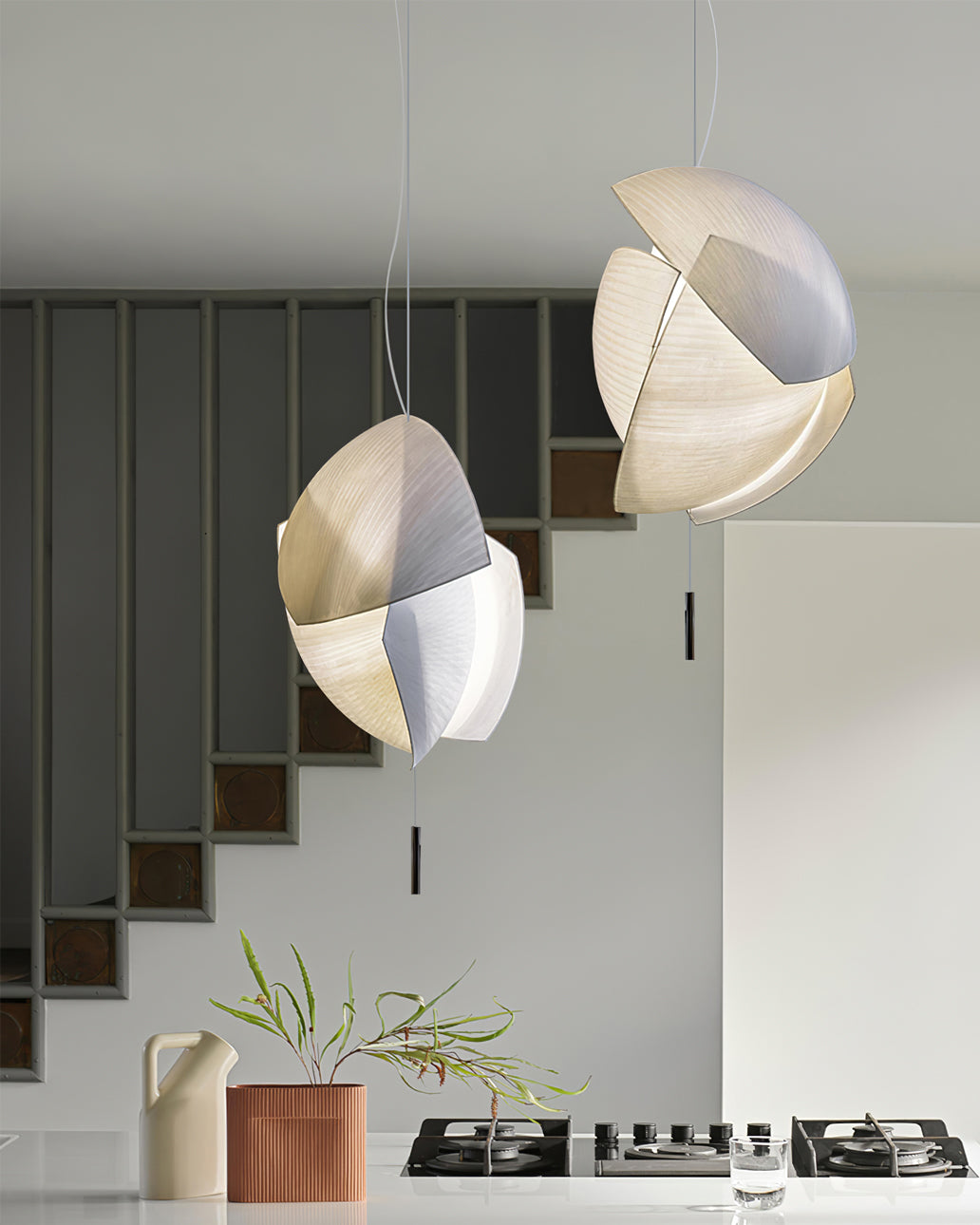 Osilora Eleganz Stoff Pendelleuchte-Letslighting