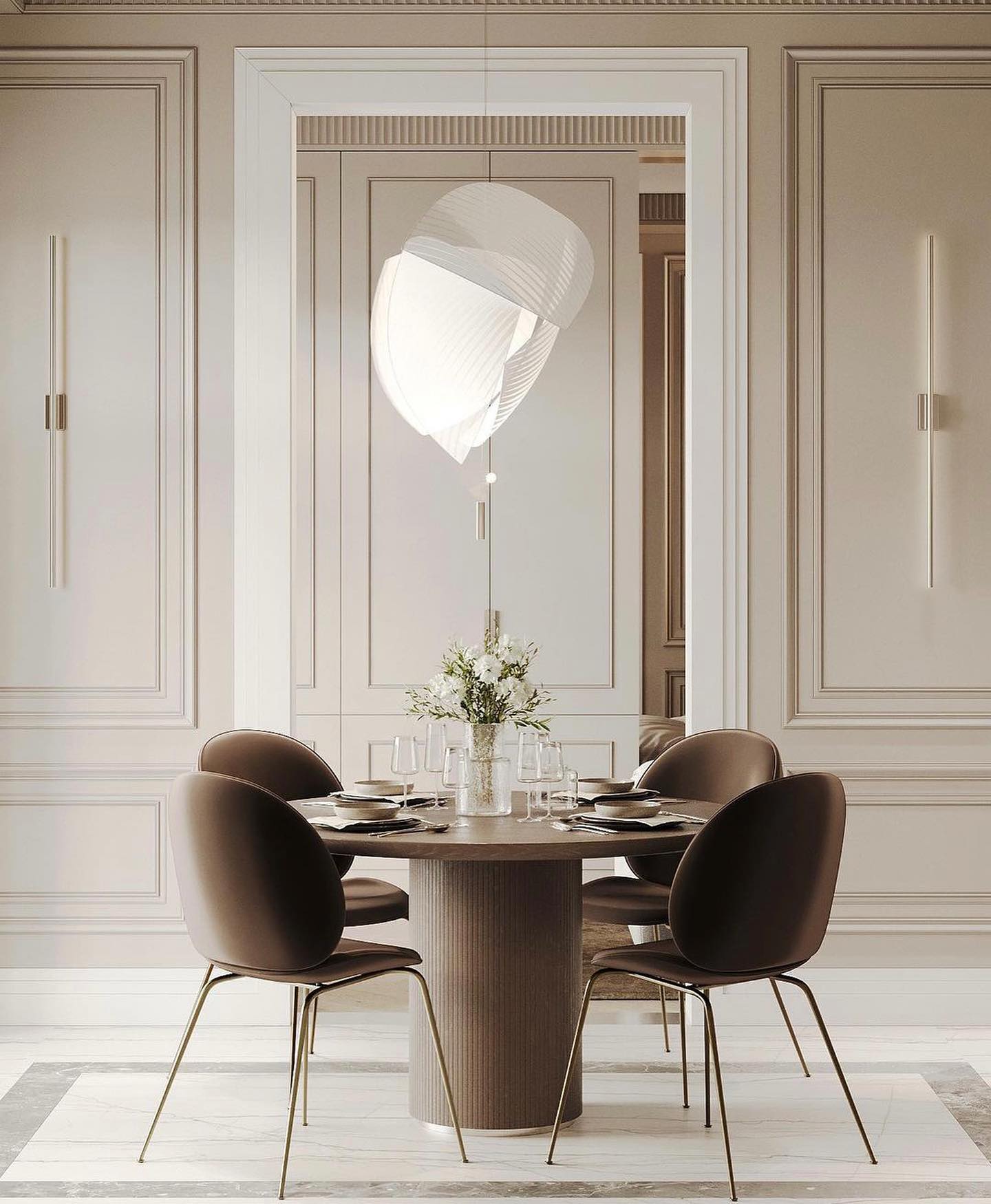 Osilora Eleganz Stoff Pendelleuchte-Letslighting