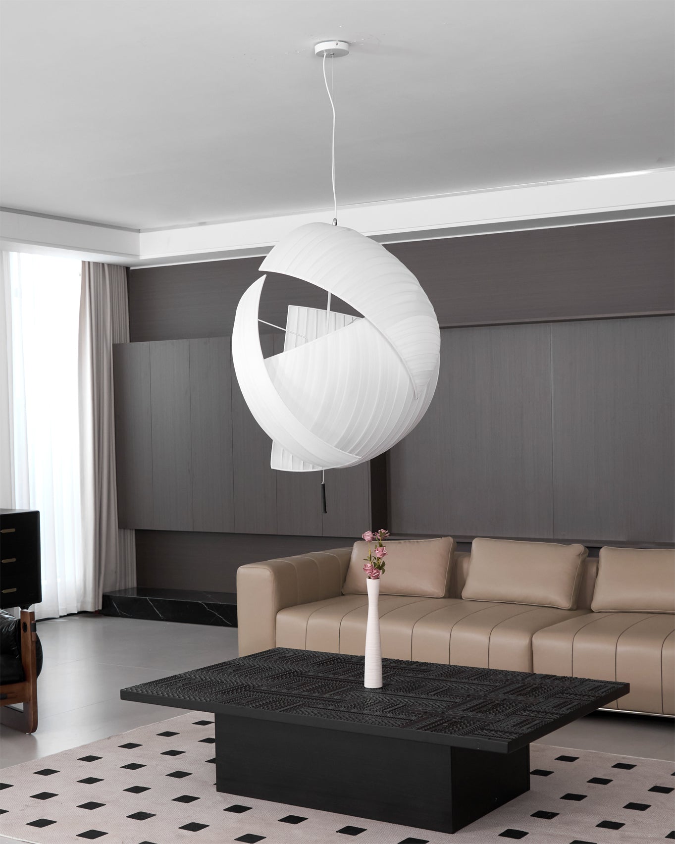 Osilora Eleganz Stoff Pendelleuchte-Letslighting