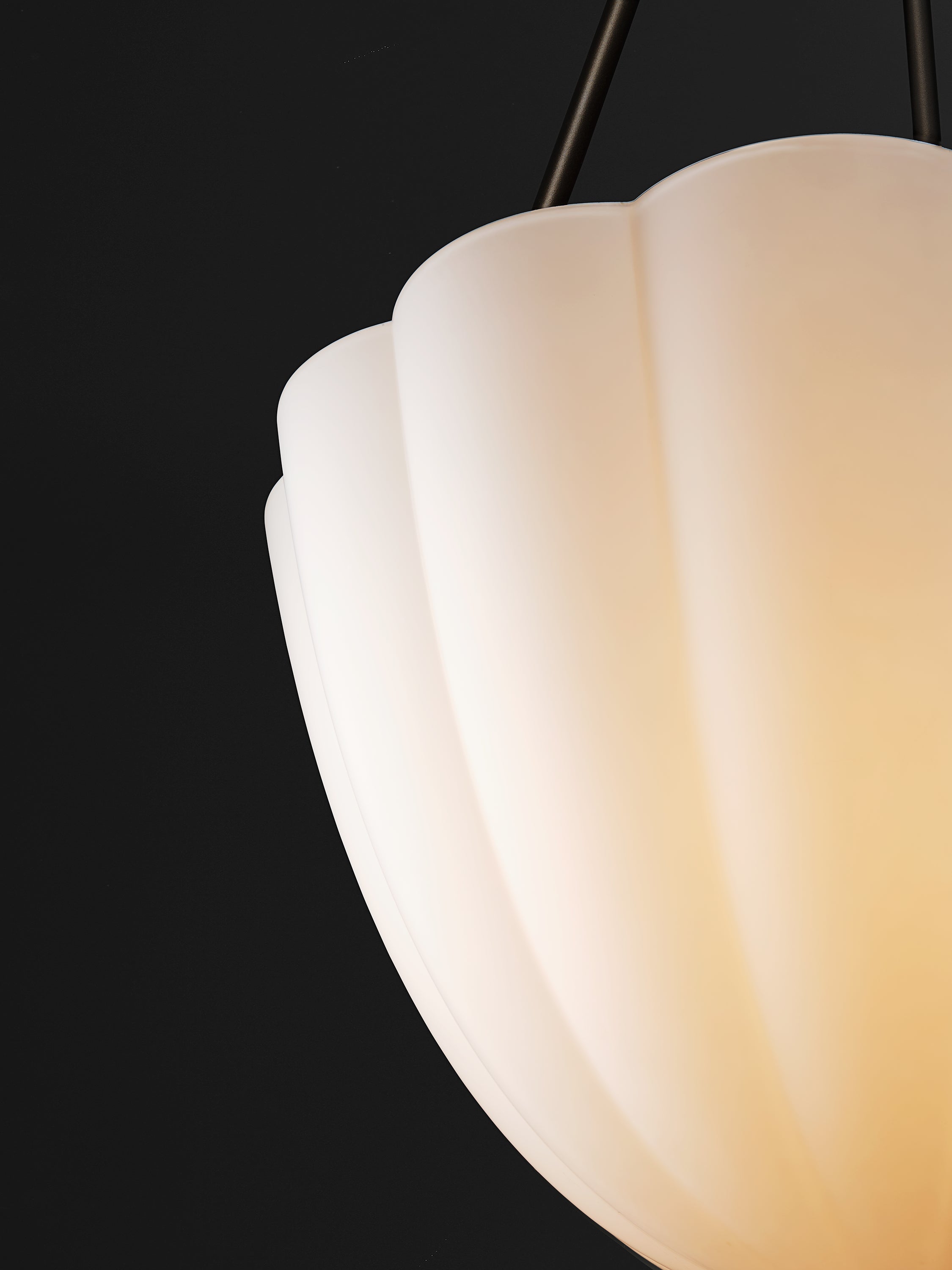 Vavelel Messing Glas Pendelleuchte-Letslighting