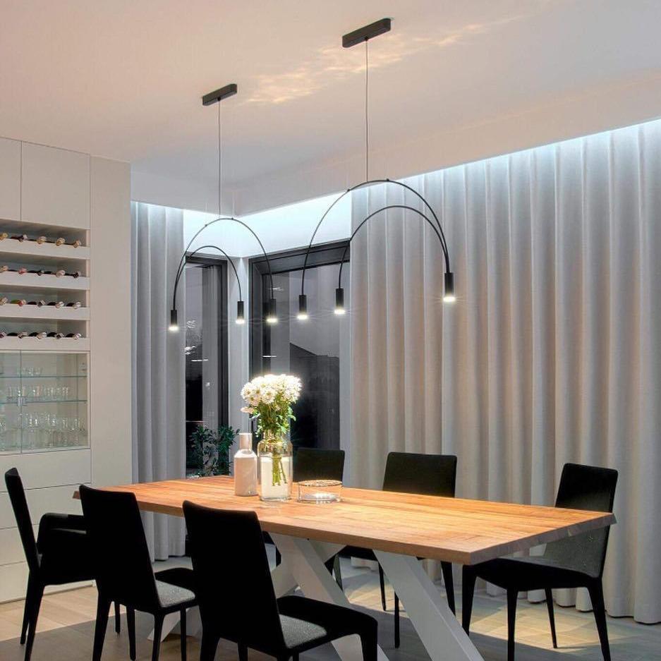 Solara Pendelleuchte Überlappender Zylinder Minimalistisch Esszimmer-Letslighting