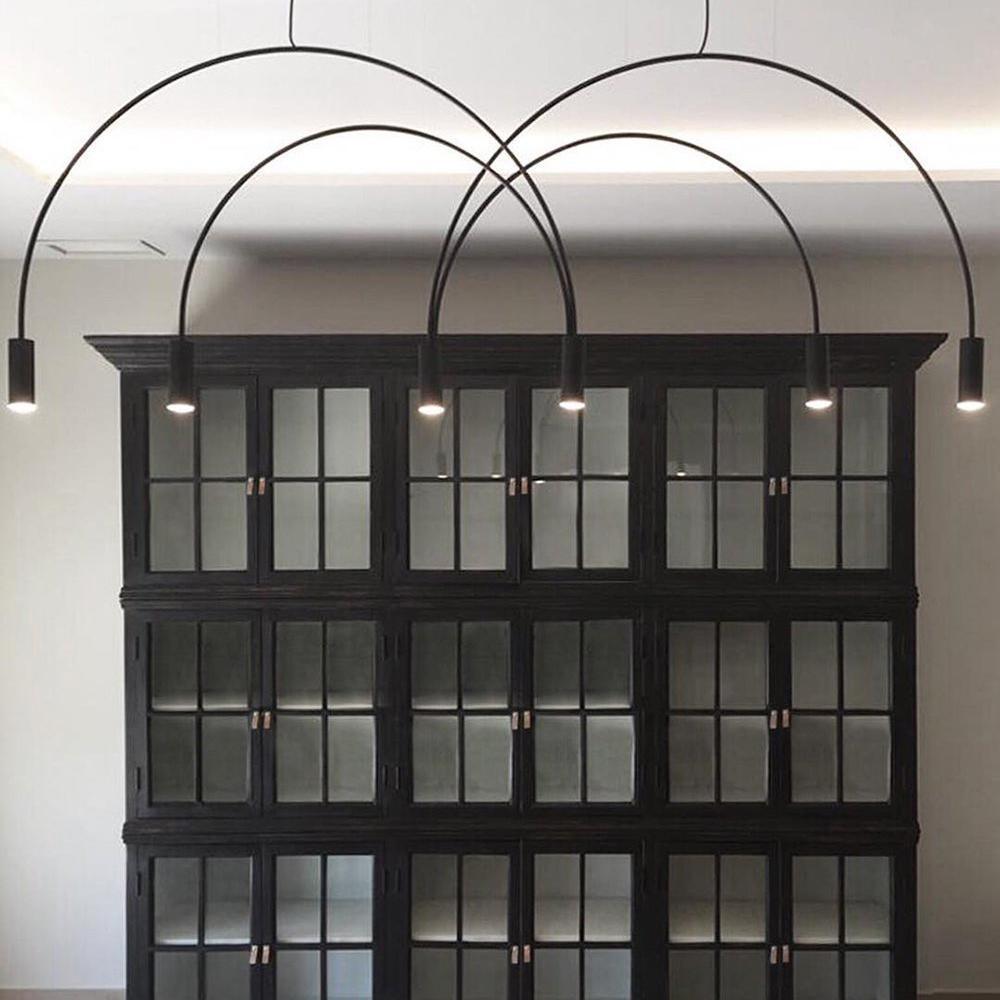 Solara Pendelleuchte Überlappender Zylinder Minimalistisch Esszimmer-Letslighting