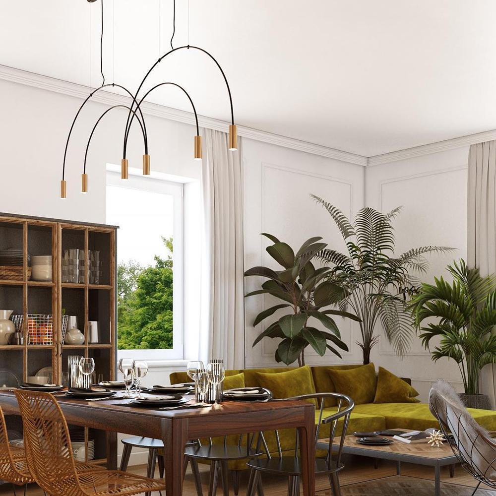 Solara Pendelleuchte Überlappender Zylinder Minimalistisch Esszimmer-Letslighting