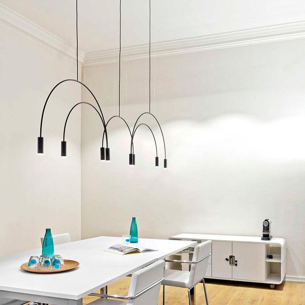 Solara Pendelleuchte Überlappender Zylinder Minimalistisch Esszimmer-Letslighting