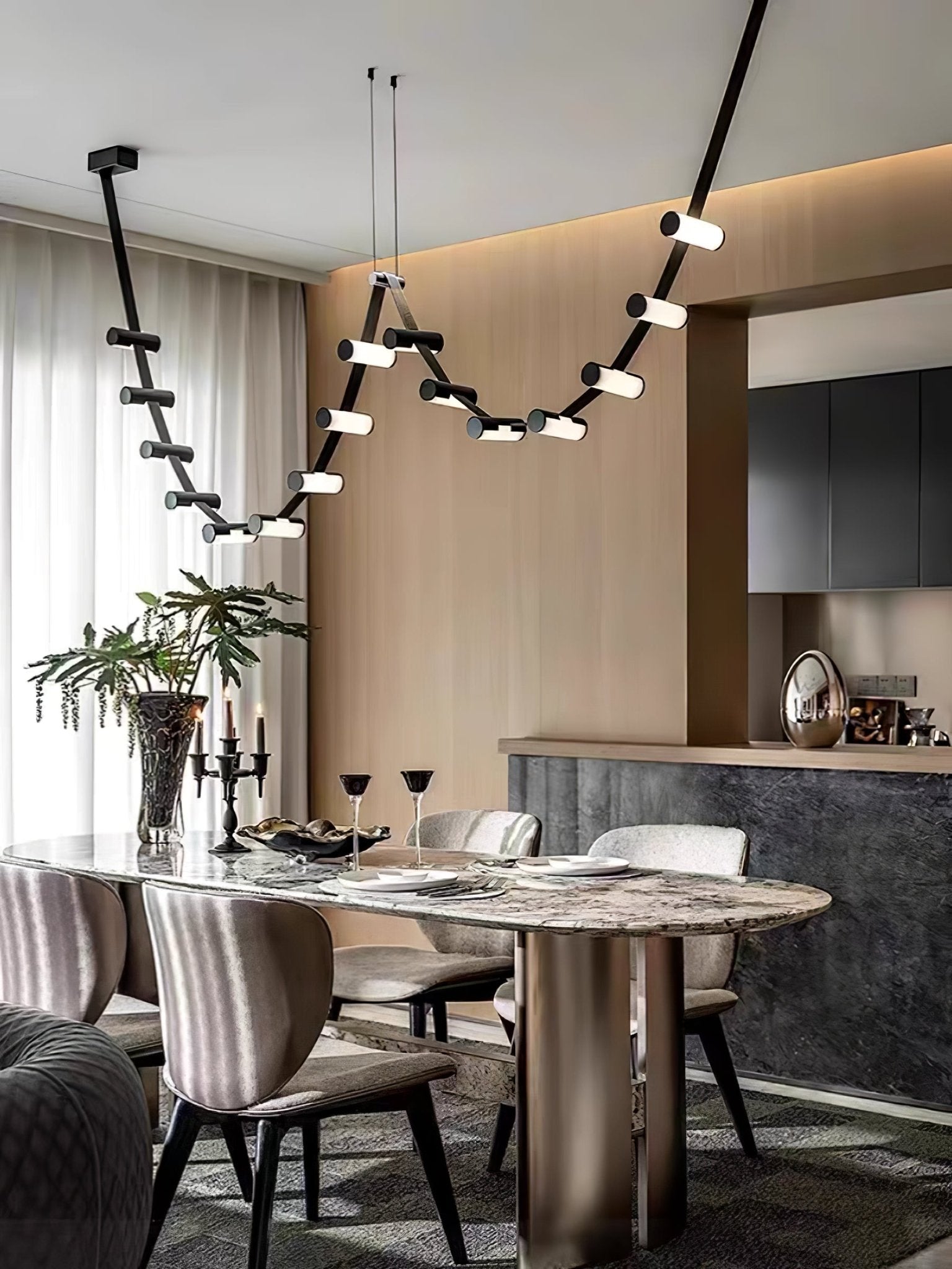 Flexura Modulare Schienenpendelleuchte-Letslighting