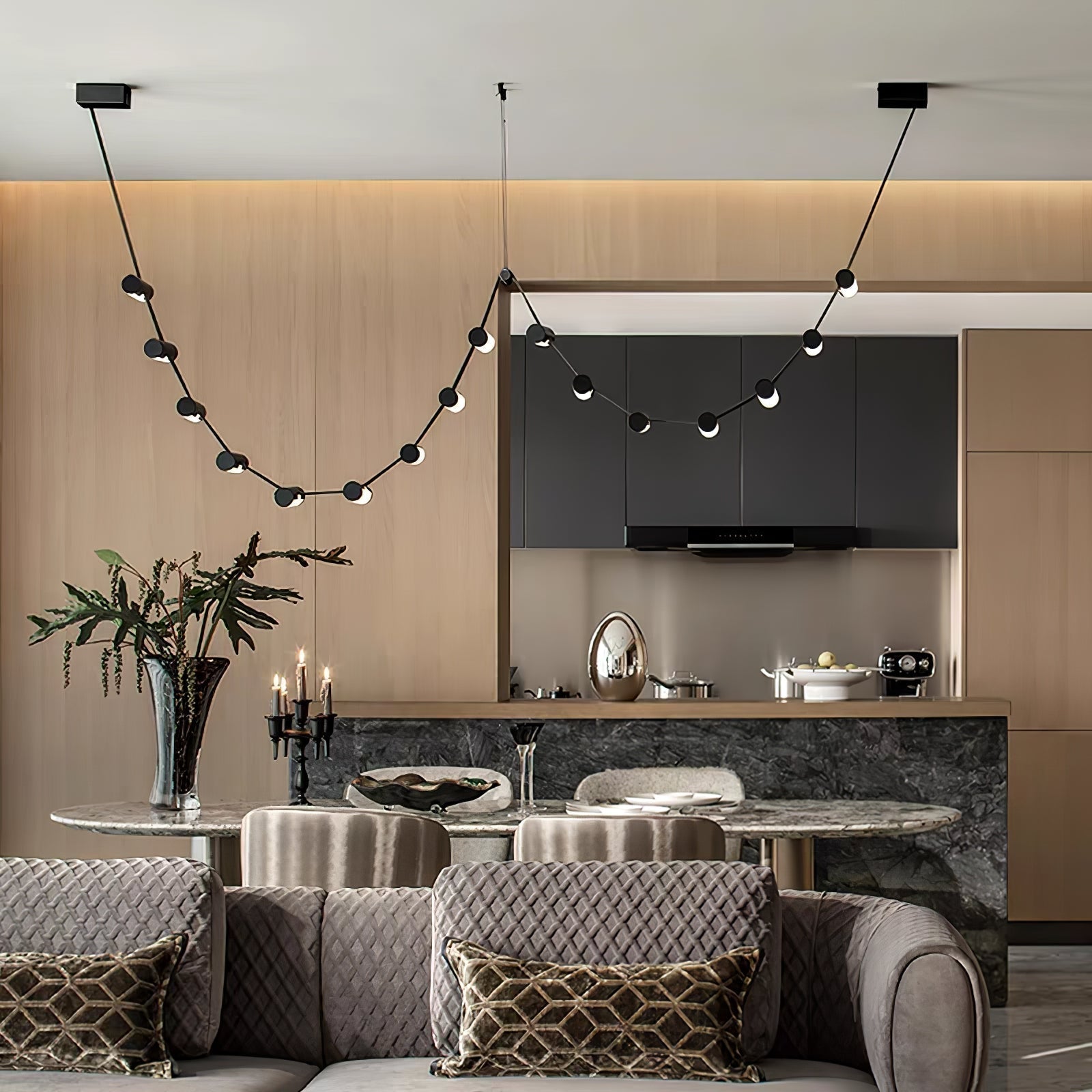 Flexura Modulare Schienenpendelleuchte-Letslighting