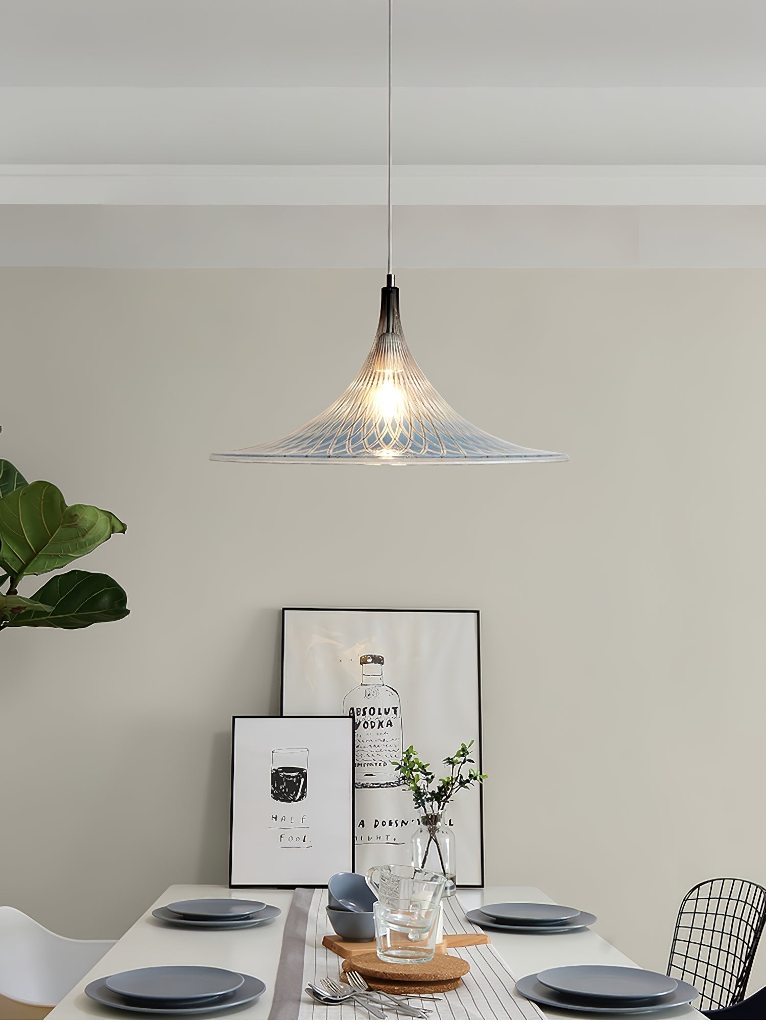Calire Premium Pendelleuchte im Nordischen Stil-Letslighting