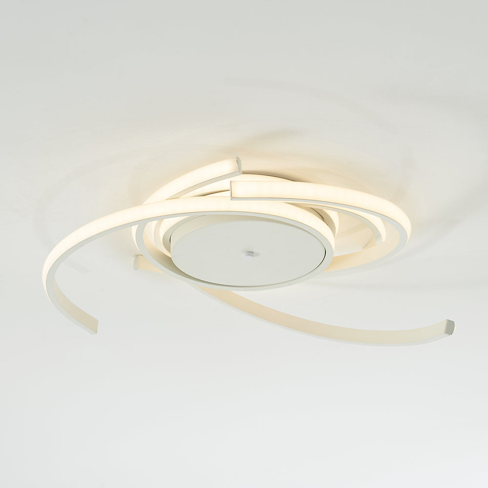 Arisha Moderne LED Deckenleuchte Metall Silikon Wohnzimmer Schlafzimmer