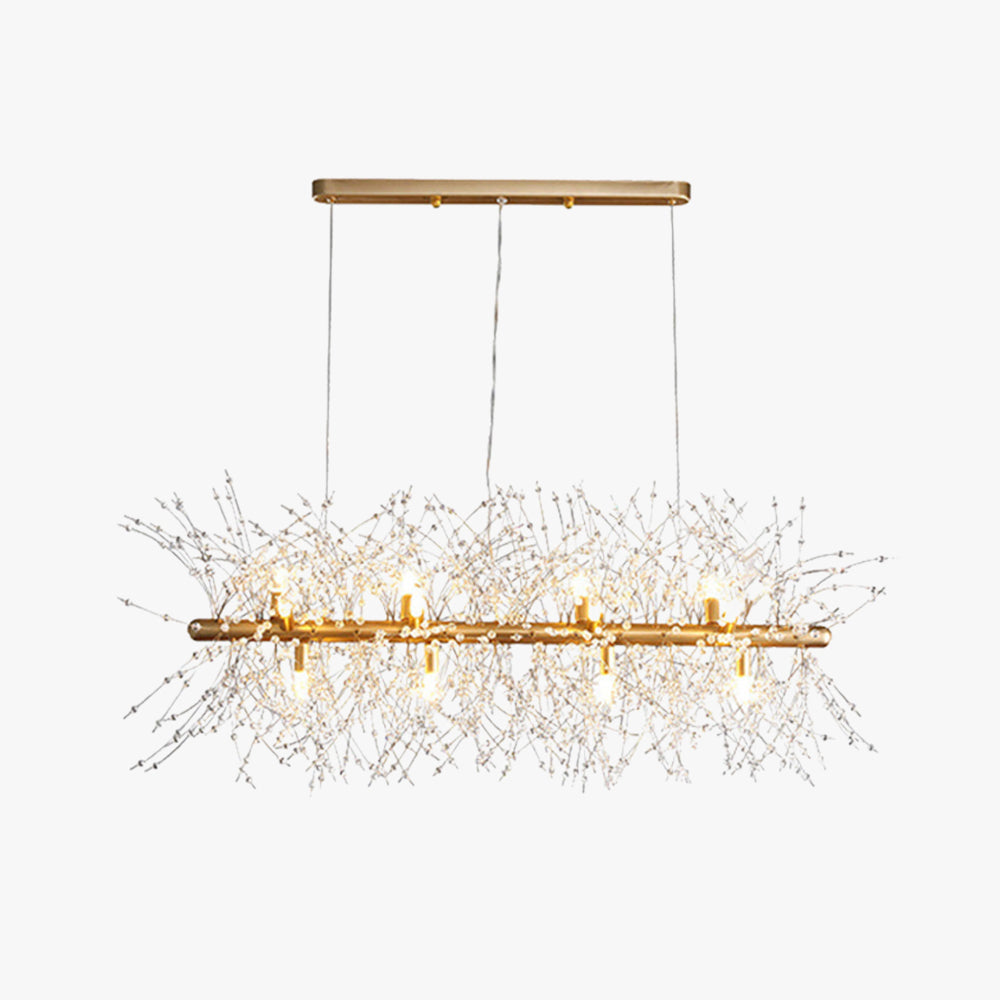 Arisha Arisha Streifen Kronleuchter Kristall Esszimmer, Restaurant