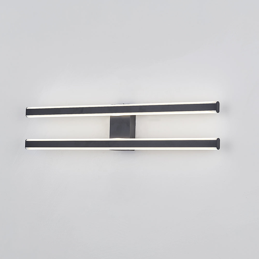 Arisha Minimalistische LED Deckenleuchte Lineaer Schwarz/Weiß/Gold Wohnzimmer Metall