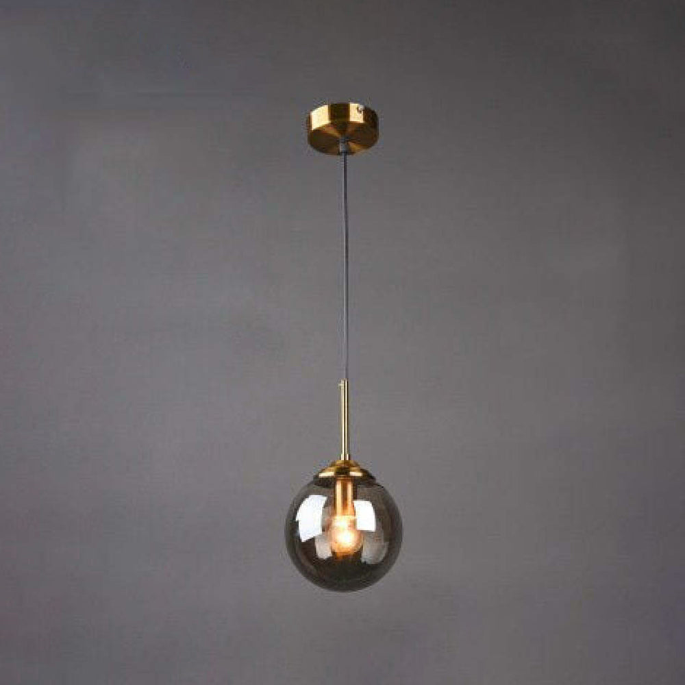 Valentina Modern Rund LED Pendelleuchte Metall Glas Esszimmer Wohnzimmer Schlafzimmer