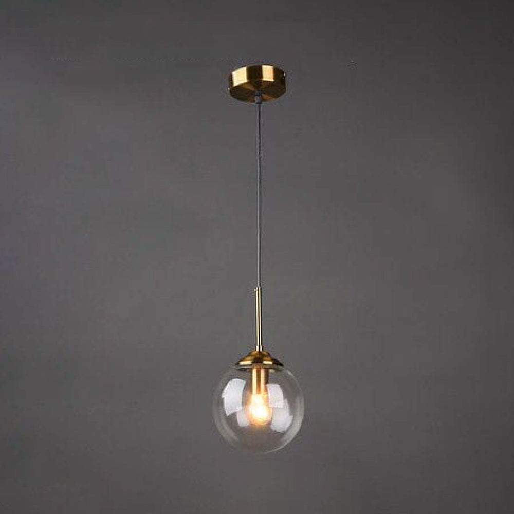 Valentina Modern Rund LED Pendelleuchte Metall Glas Esszimmer Wohnzimmer Schlafzimmer