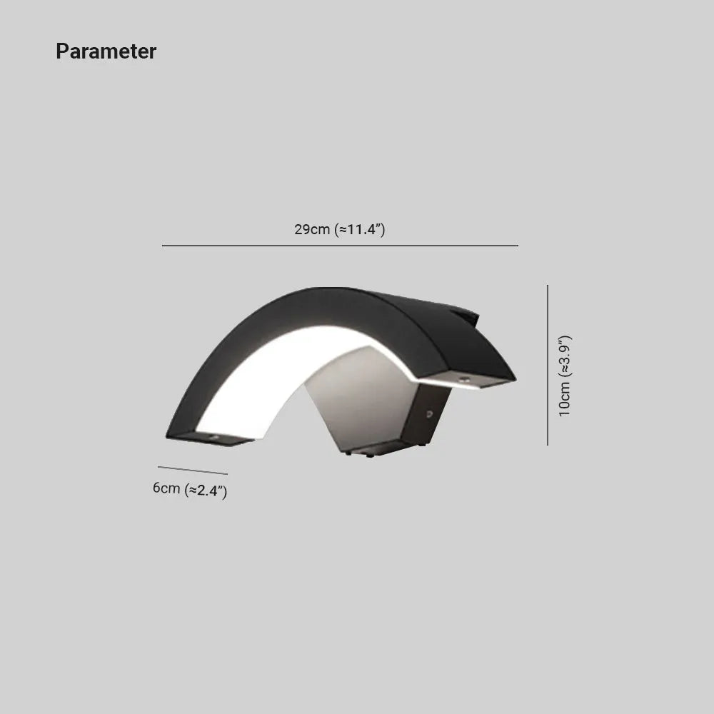 Ray LED Außenwandleuchte mit Bewegungsmelder Garten Flur