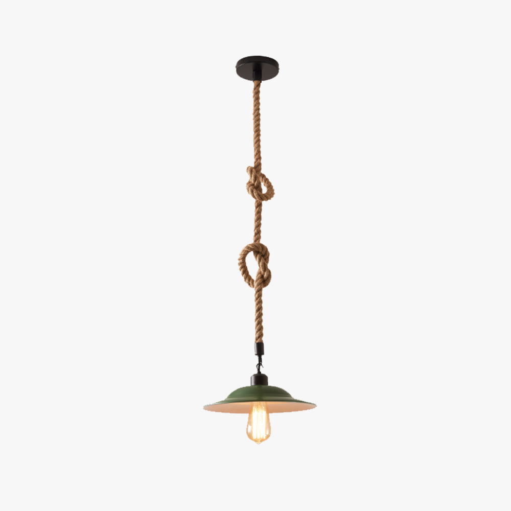 Epoch Vintage LED Pendelleuchte Grün Metall Esszimmer/Schlafzimmer