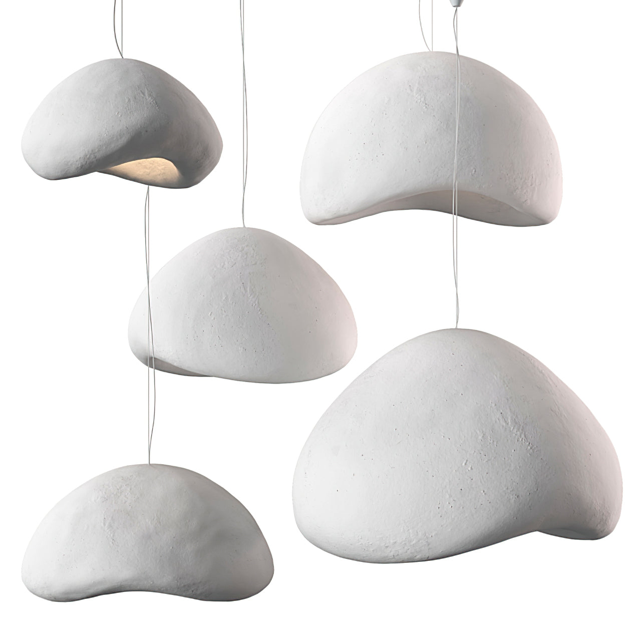 Lustra Kronleuchter Rau Kombination Wabi-Sabi-Letslighting