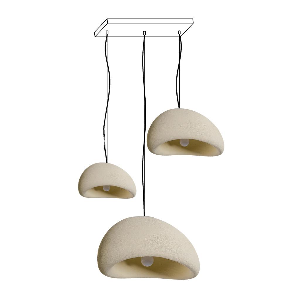 Sawyer Wabi-Sabi-Kronleuchter-Letslighting