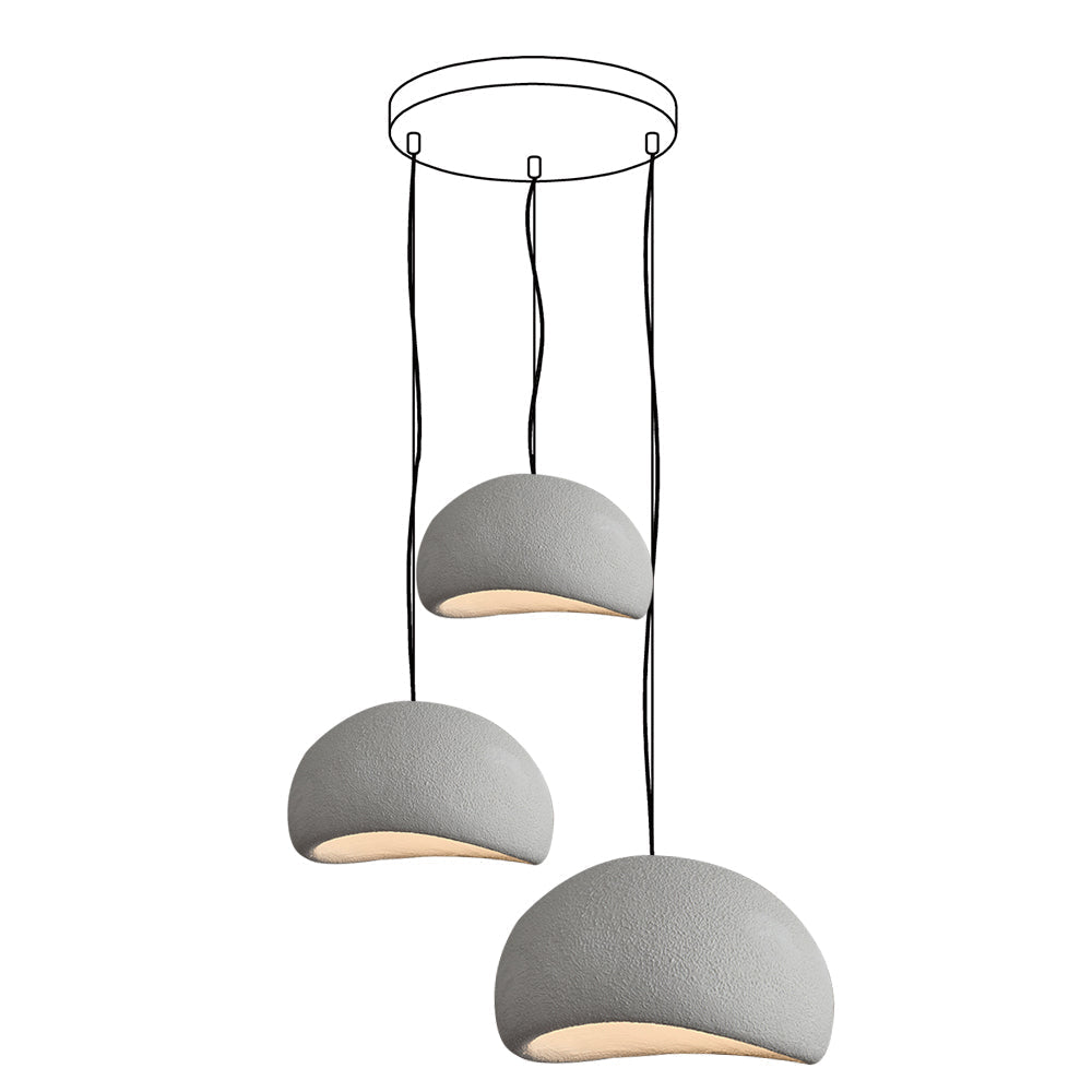 Lustra Kronleuchter Rau Kombination Wabi-Sabi-Letslighting